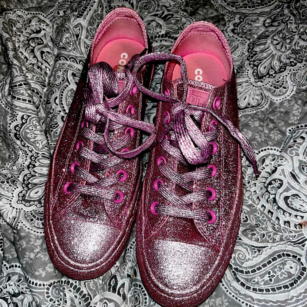 Lover Era Glitter Converse